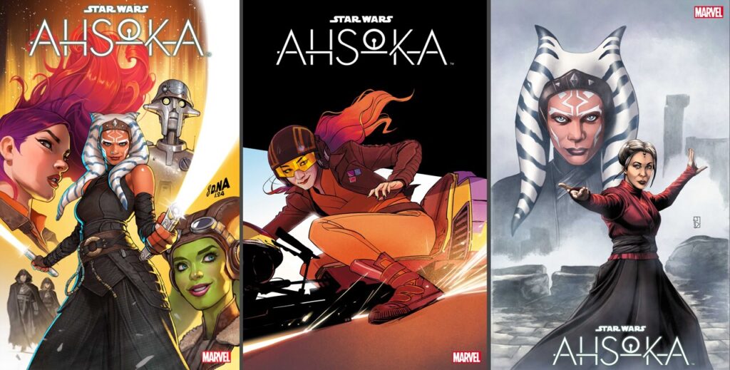 Le splendide cover di Star Wars: Ahsoka