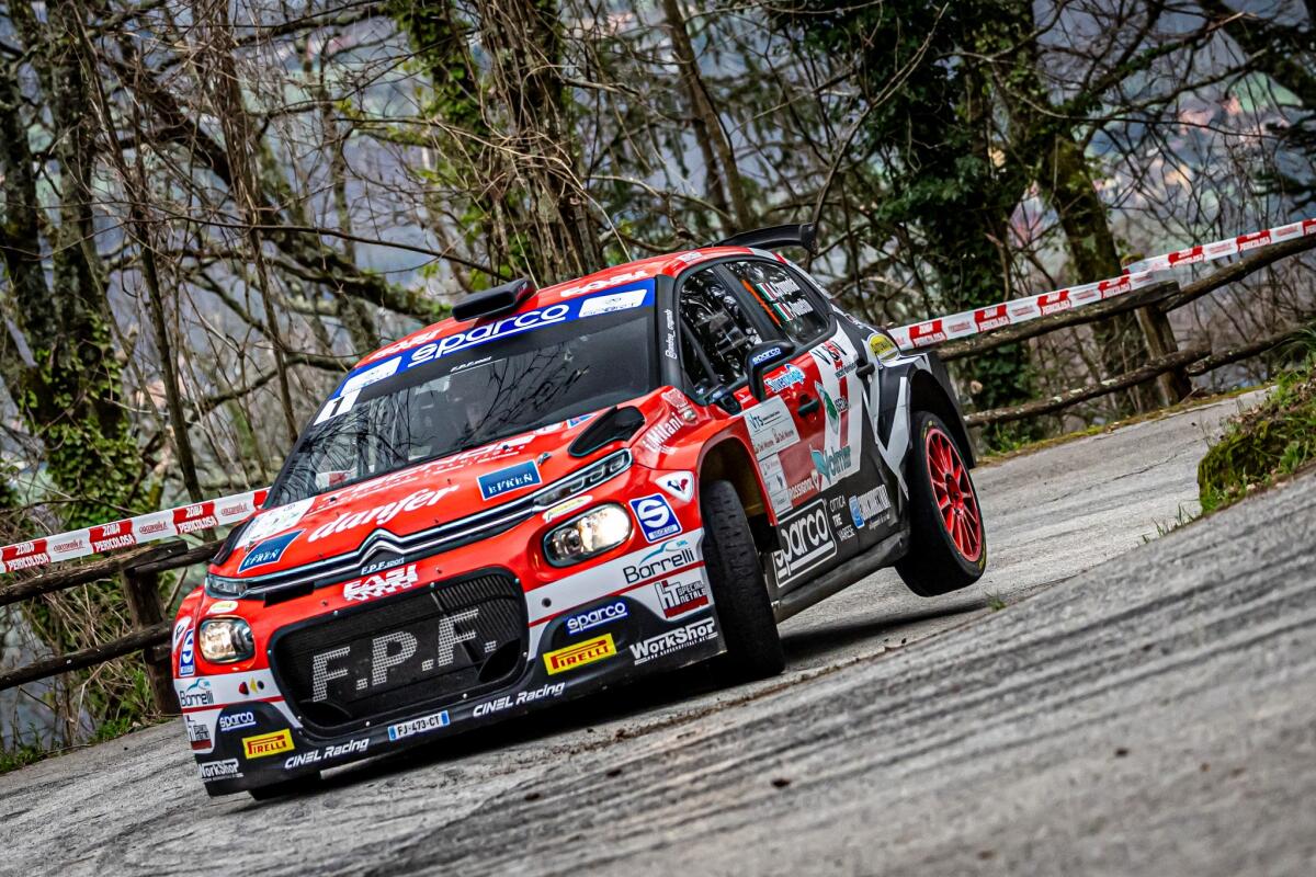 CRUGNOLA-OMETTO PRIMI LEADER AL 47° RALLY IL CIOCCO - 