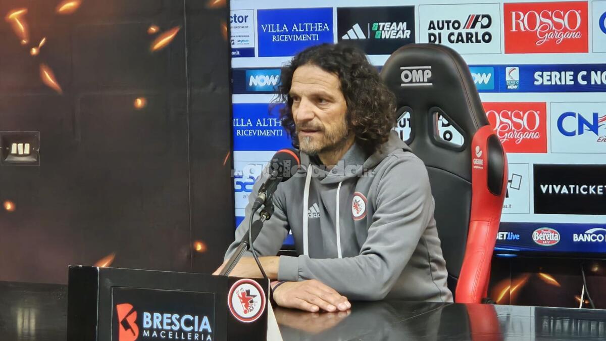 Foggia, Cudini: "Gara tosta. Abbiamo una chance per..." - Immagine in evidenza: mister Mirko Cudini - crediti: foto di Mario Mescia/lagoleada.it (RIPRODUZIONE VIETATA)