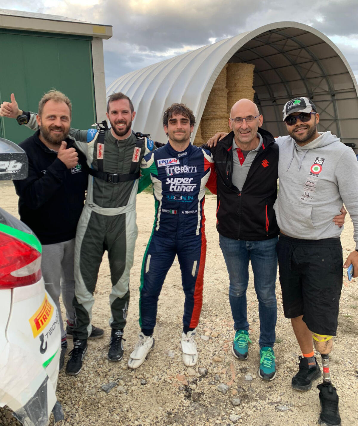 Lamanda al via del Campionato Italiano Rally Terra - 