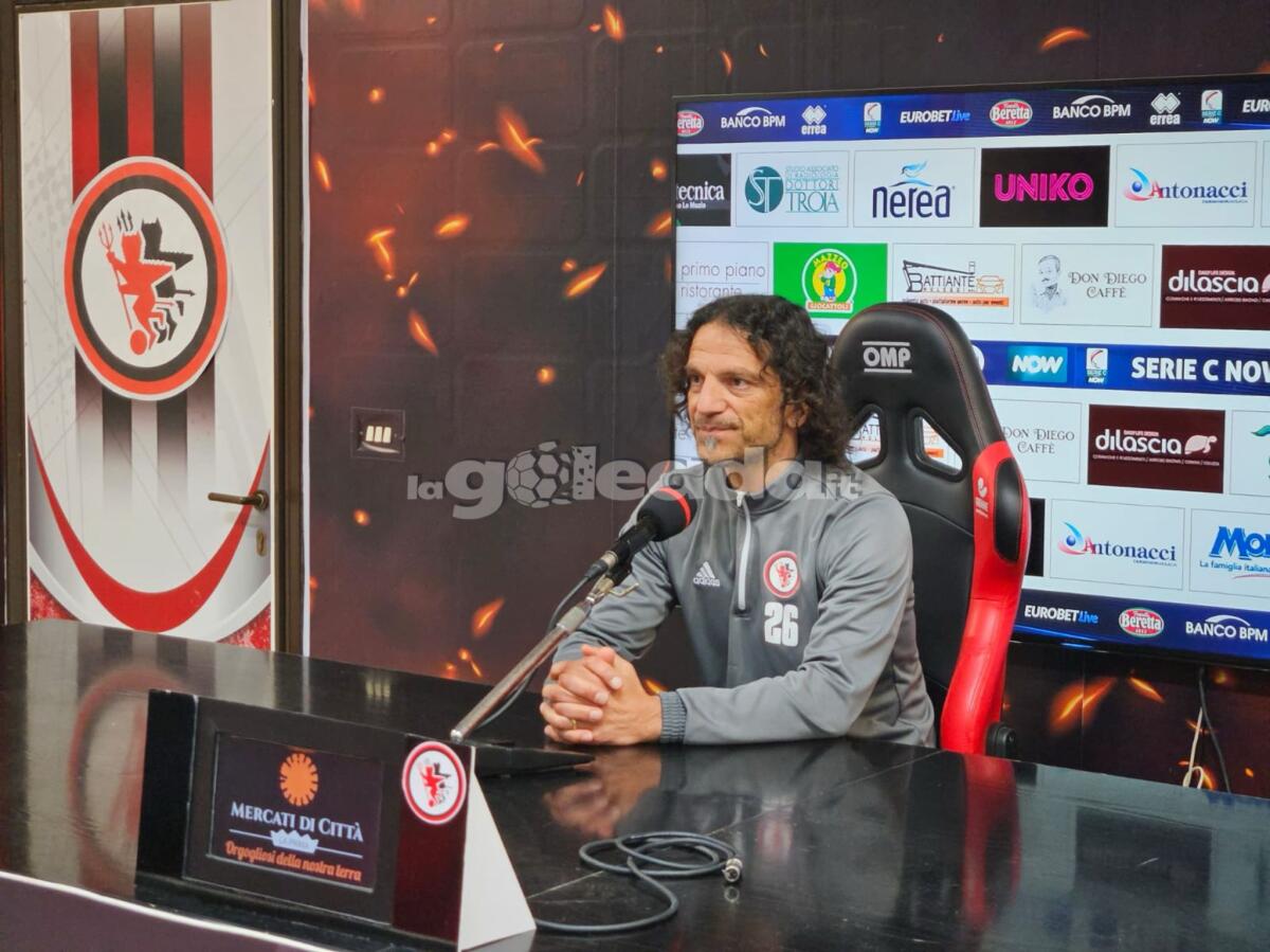 Foggia, Cudini: "Tre punti ottimi. Sabato prossimo..." - Immagine in evidenza: mister Mirko Cudini - crediti: foto di Mario Mescia/lagoleada.it (RIPRODUZIONE VIETATA)