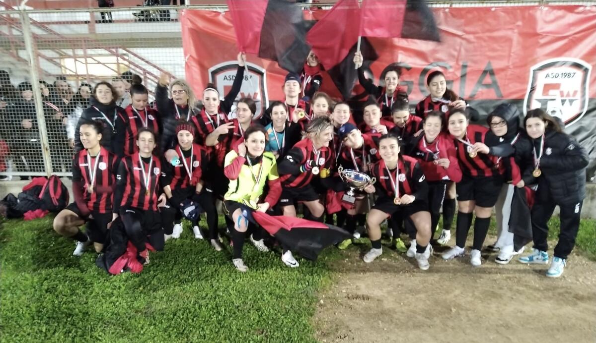 Il Foggia Women 1987 ha vinto la Coppa Italia di Eccellenza (VIDEO) - 