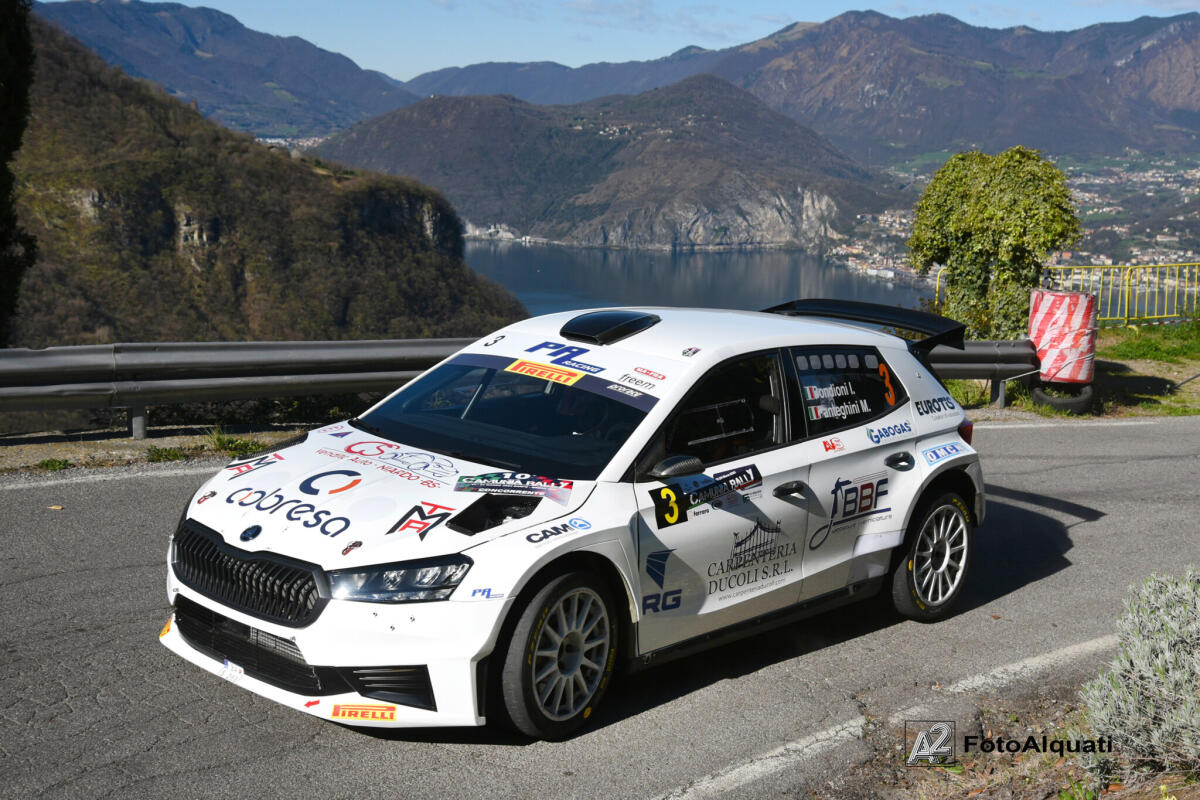 AL 10° CAMUNIA RALLY BONDIONI BATTE IL CINQUE - 