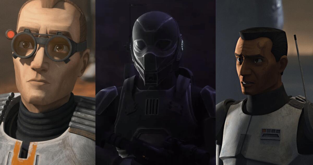 The Bad Batch: chi si cela dietro l'identità del clone assassino? Tech, Cody? Facciamo chiarezza - Tech, Cody e il clone CX-2