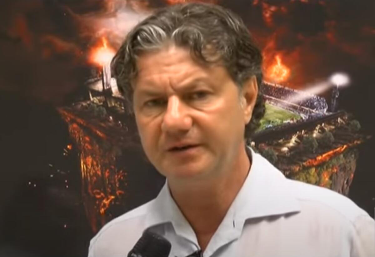 L'ex Foggia Lucio Fares: "Un mio ritorno? Come diceva..." - Lucio Fares, frame da intervista Telefoggia Youtube