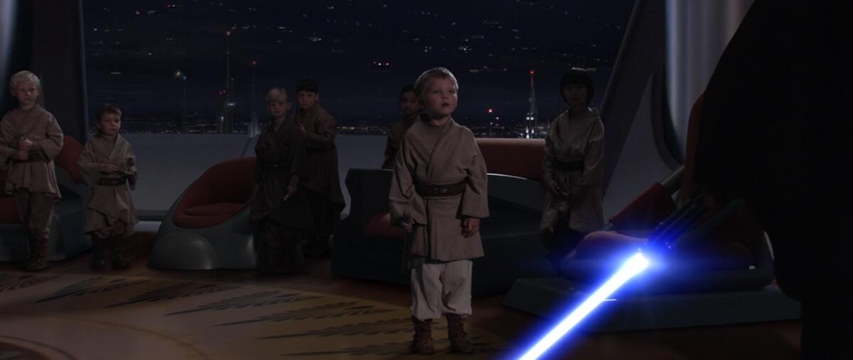 Hayden Christensen racconta il retroscena di come ha spaventato lo youngling in Episodio III - Gli younglings in Episodio III