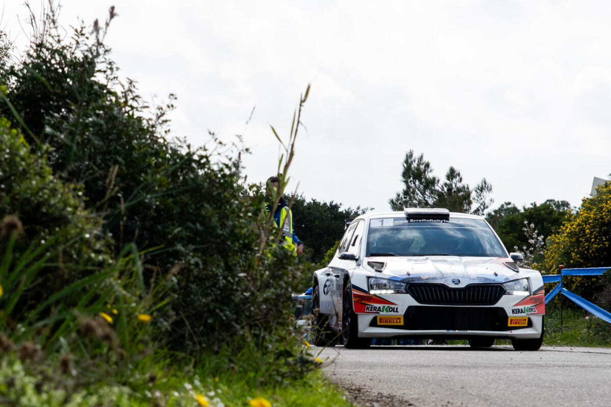 Gessa-Pusceddu al comando del 2º Rally Sulcis Iglesiente al termine della prima giornata - 