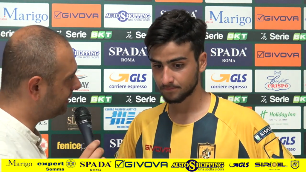 Immagine in evidenza: Gianmarco Todisco - crediti foto: canale ufficiale YouTube Juve Stabia (frame da video)