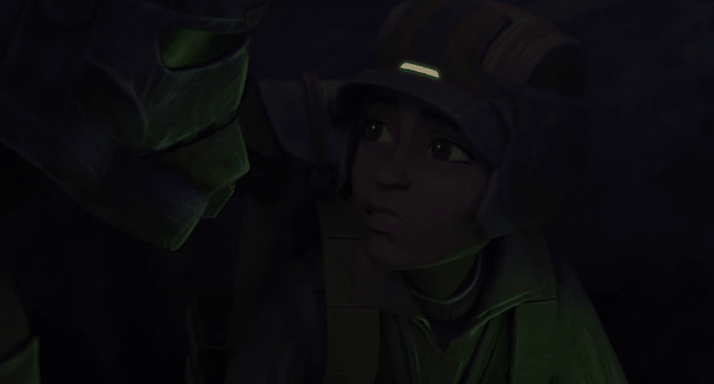 Hunter e Omega nella giungla di Teth