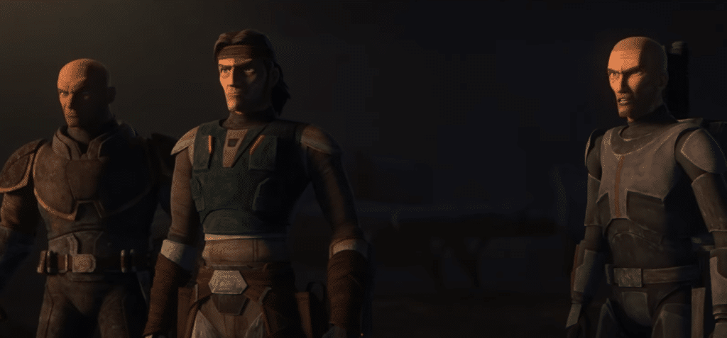 Hunter, Crosshair e Wrecker nell'episodio