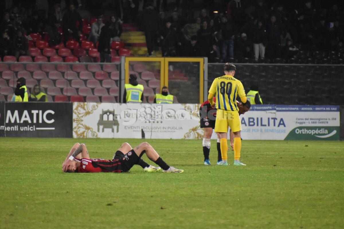 Foggia, derby amarissimo: il Cerignola sbanca lo Zac - Immagine in evidenza: uno scatto di Foggia-Audace Cerignola (Serie C - girone C 2023/24) - crediti: foto di Luigia Spinelli (RIPRODUZIONE VIETATA)