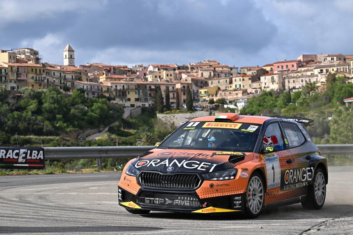Campedelli - Canton trionfano al Rally Elba - 