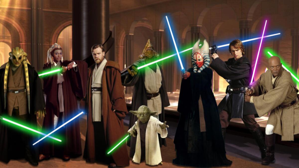 Quanti jedi c'erano nella galassia poco prima della caduta dell'Ordine? - I Jedi più importanti.
Da: nerds on the rocks