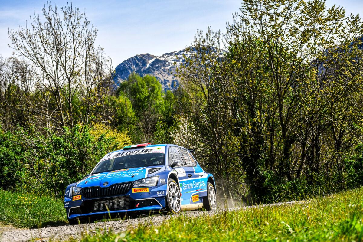 Flavio Brega alla prima chiamata di International Rally Cup - 