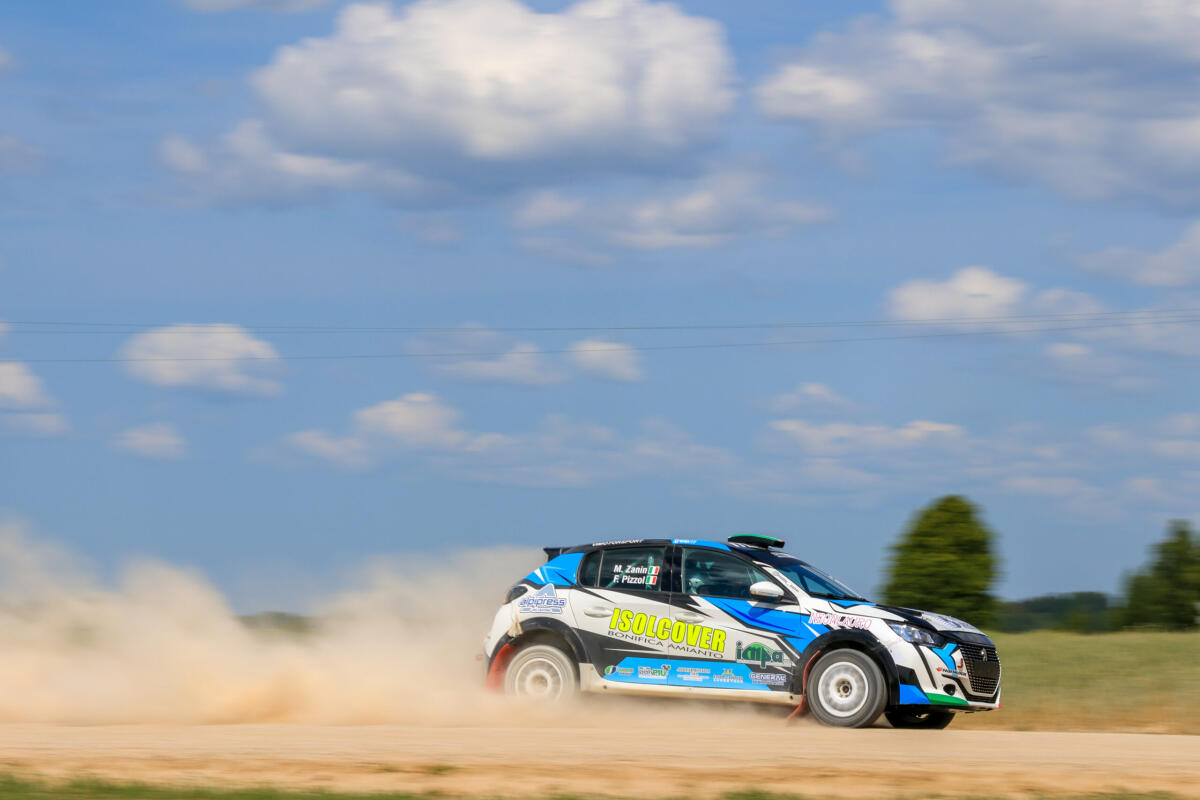 MS Munaretto e Mattia Zanin nel FIA Junior ERC 2024 - 