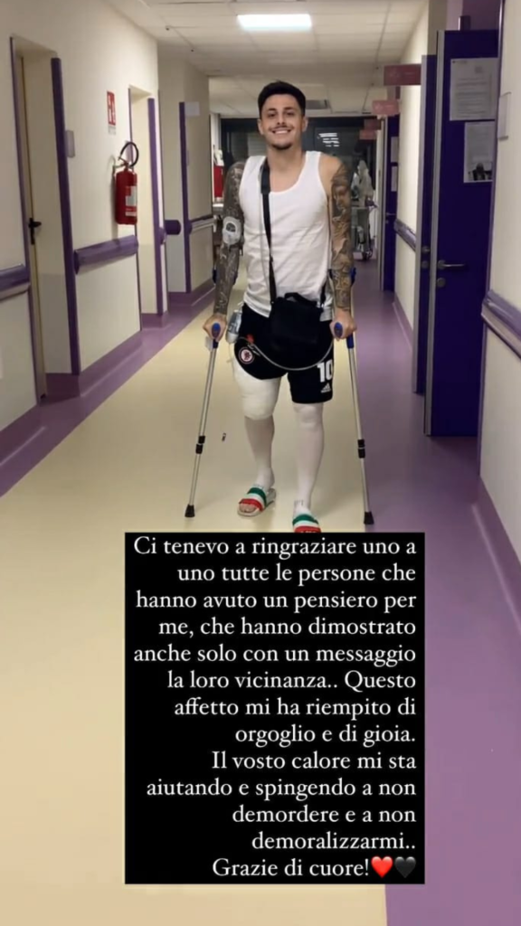 Immagine in evidenza: l'Instagram Story di Millico - crediti foto: dalle Instagram Stories del suo profilo ufficiale