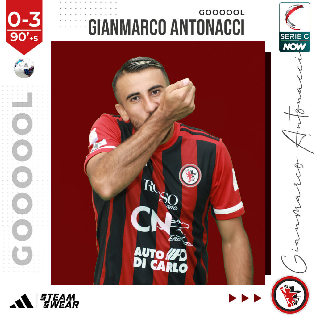 Immagine in evidenza: Gianmarco Antonacci - crediti foto: pagina ufficiale Facebook Calcio Foggia 1920
