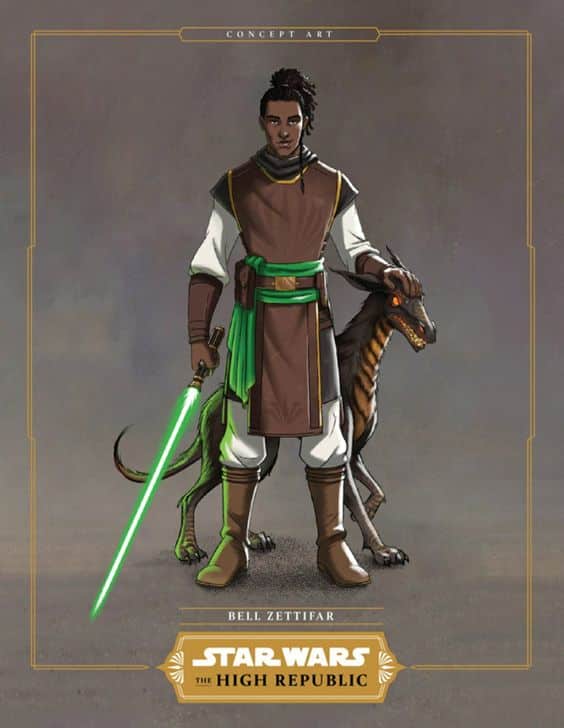 concept art di Bell Zettifar