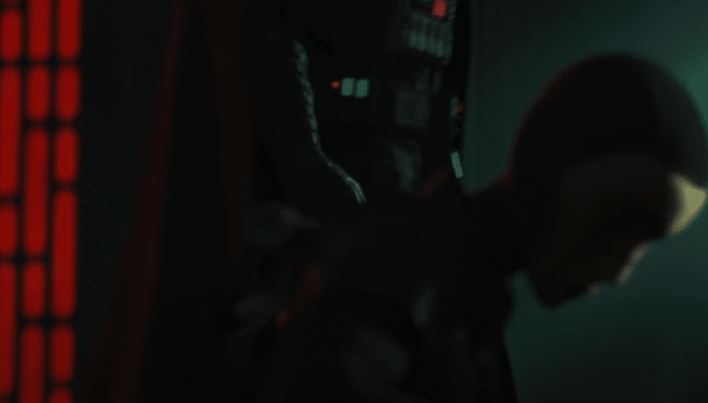 Darth Vader e Barriss Offee nel trailer