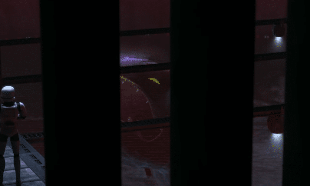 Omega osserva lo Zillo Beast