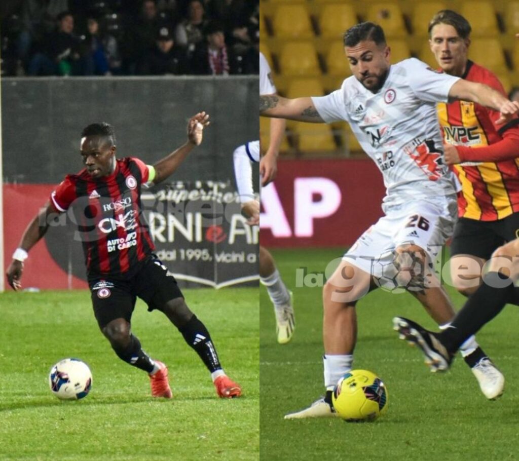 Immagine in evidenza: Moses Odjer (a sx) e Simone Tascone (a dx) - crediti foto (di entrambe, rispettivamente): Luigia Spinelli (RIPRODUZIONE VIETATA)