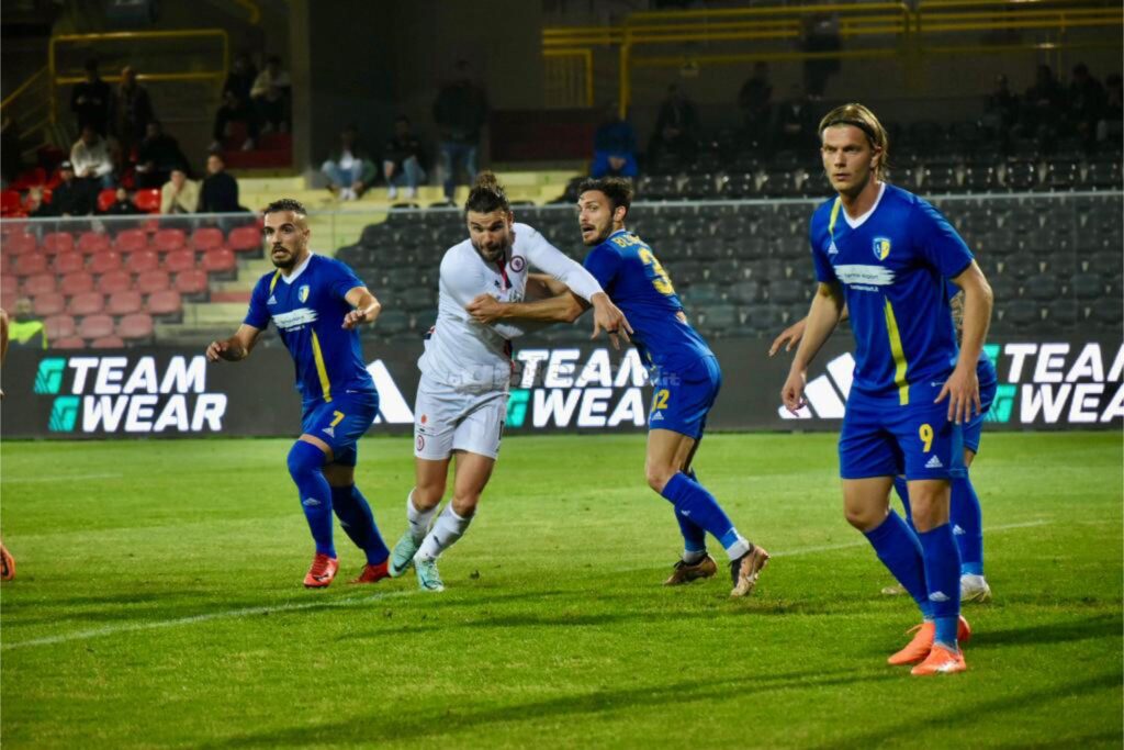 Immagine in evidenza: uno scatto di Foggia-Audace Cerignola (playoff Serie C 22/23) - crediti: foto di Luigia Spinelli (RIPRODUZIONE VIETATA)