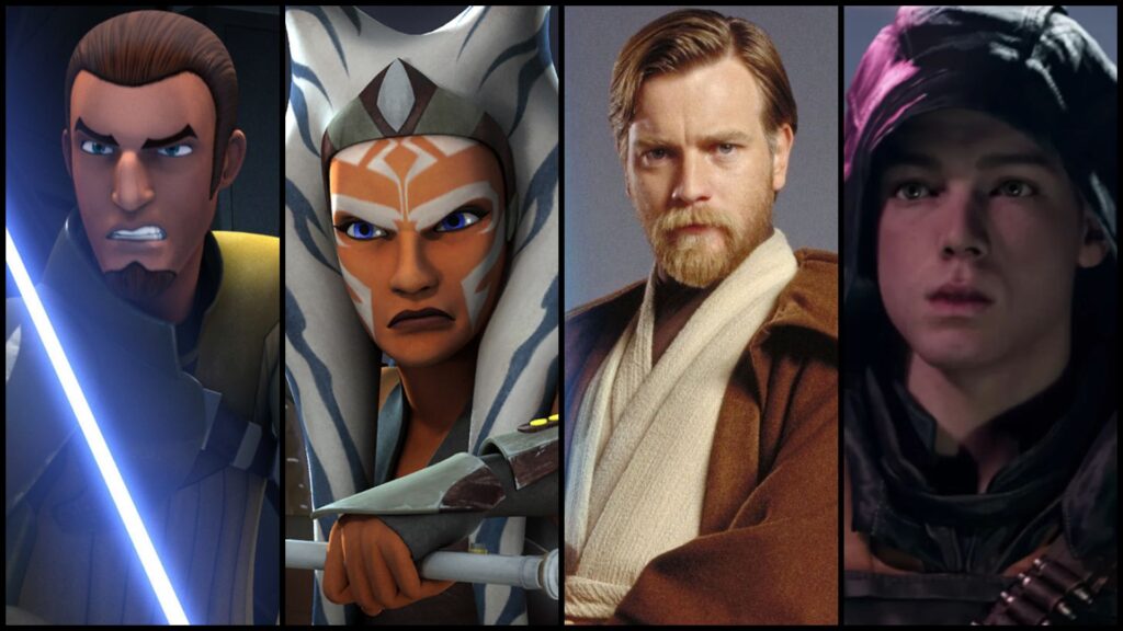 Alcuni tra i jedi più famosi scampati all'Ordine 66