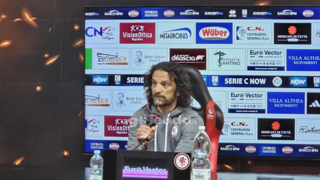 Immagine in evidenza: mister Mirko Cudini - crediti: foto di Mario Mescia/lagoleada.it (RIPRODUZIONE VIETATA)