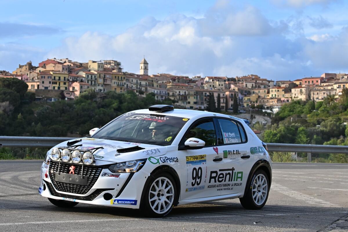 BB Competition e Marco Betti:  performance soddisfacente al Rallye Elba - 