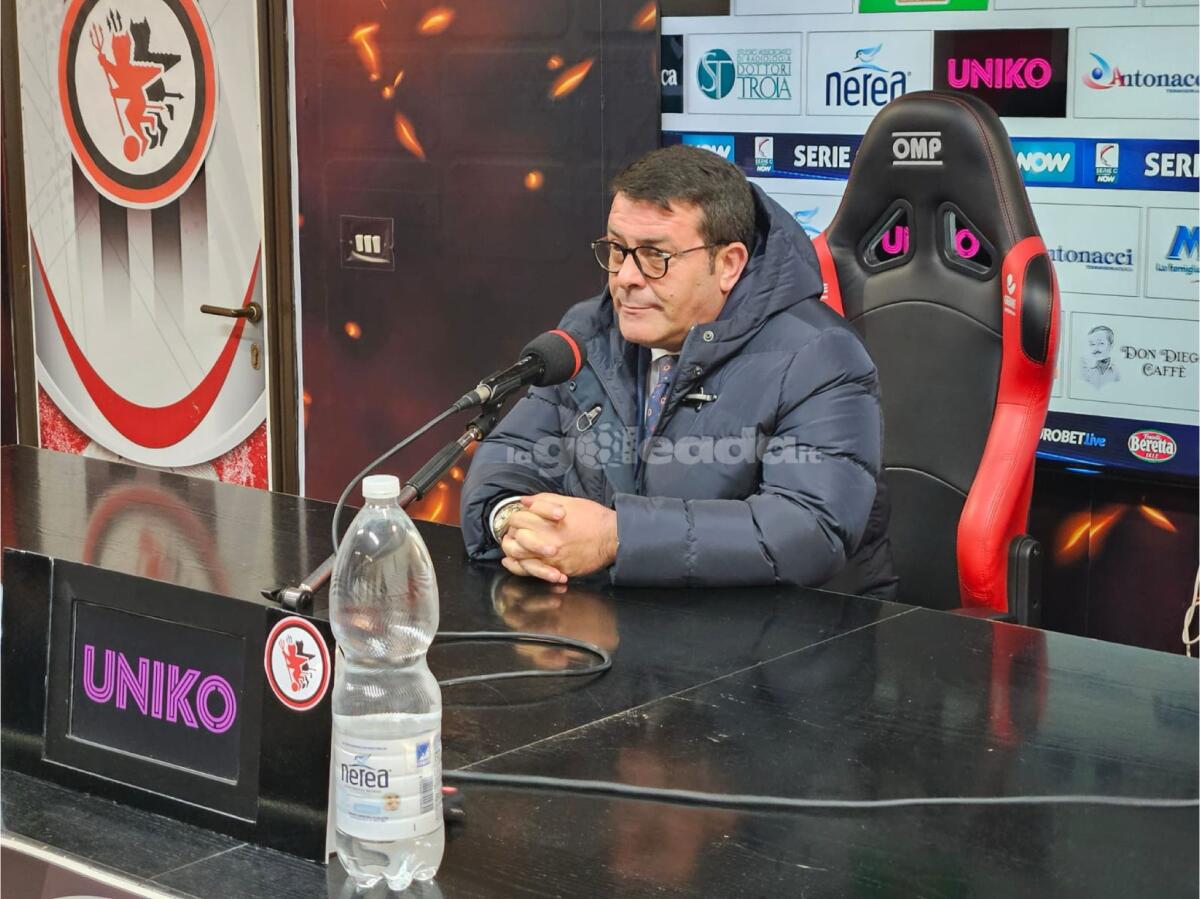 Foggia, "niente condizioni". Episcopo chiama Canonico ma... - Immagine in evidenza: il patron del Calcio Foggia 1920, Nicola Canonico - crediti: foto di Mario Mescia/lagoleada.it (RIPRODUZIONE VIETATA)