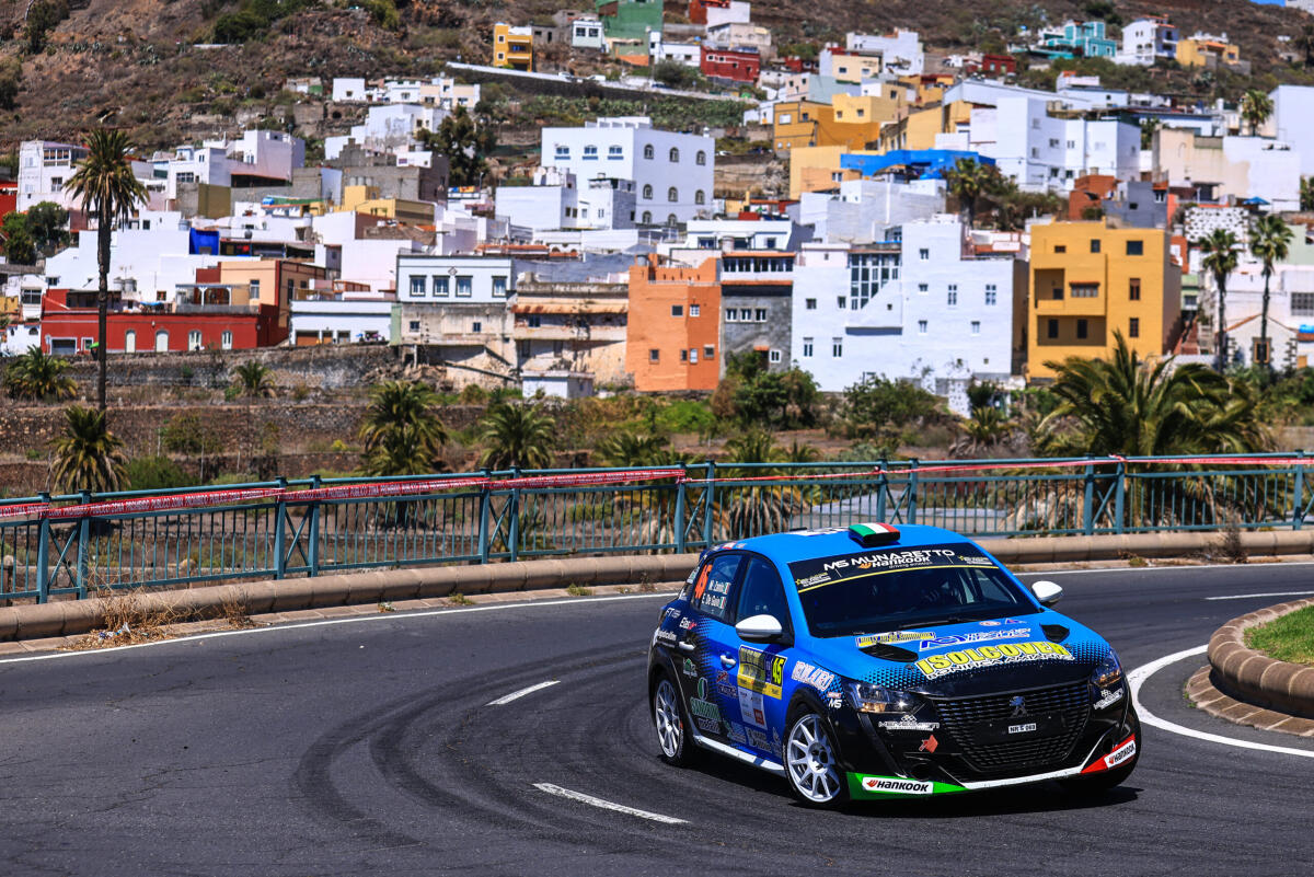 Mattia Zanin ed MS Munaretto sfortunati protagonisti del Rally Islas Canarias - 