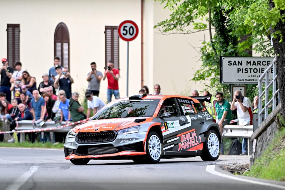 IL 41° RALLY DEGLI ABETI E DELL’ABETONE AL REGGIANO ANTONIO RUSCE - 