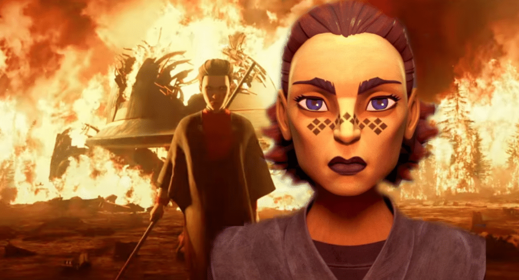 Morgan Elsbeth e Barriss Offee