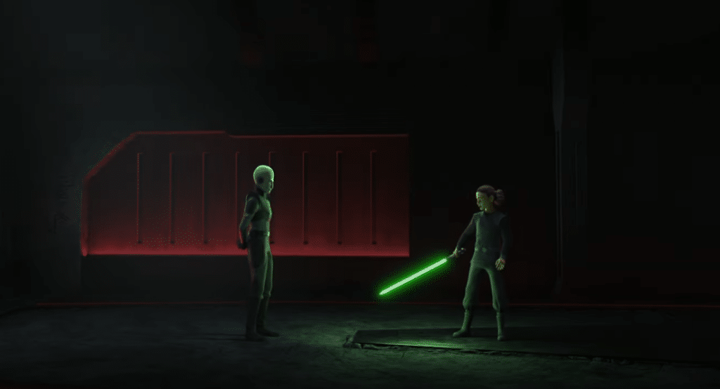 Barriss Offee e il Grande Inquisitore