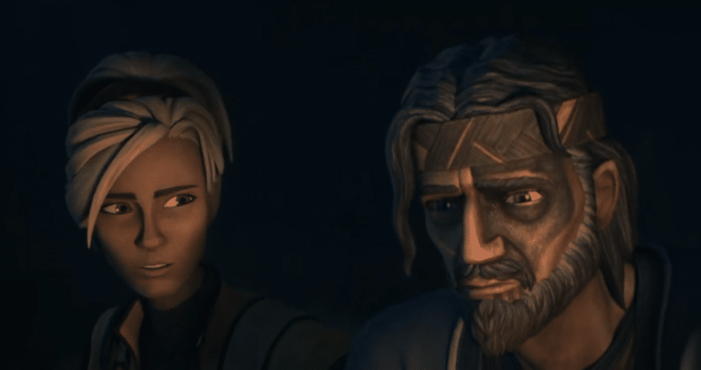 Omega ed Hunter nella scena finale