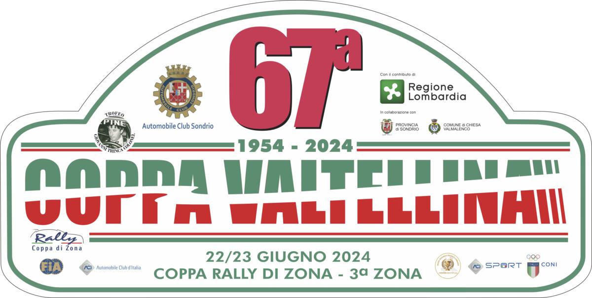 Rally Coppa Valtellina: 96 equipaggi al via della 67° edizione    - 