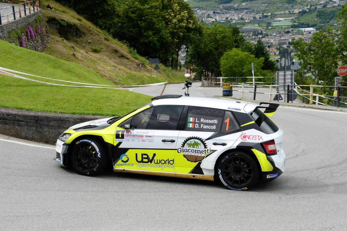 ROSSETTI-FANCOLI VINCONO IL 67° RALLY COPPA VALTELLINA - 