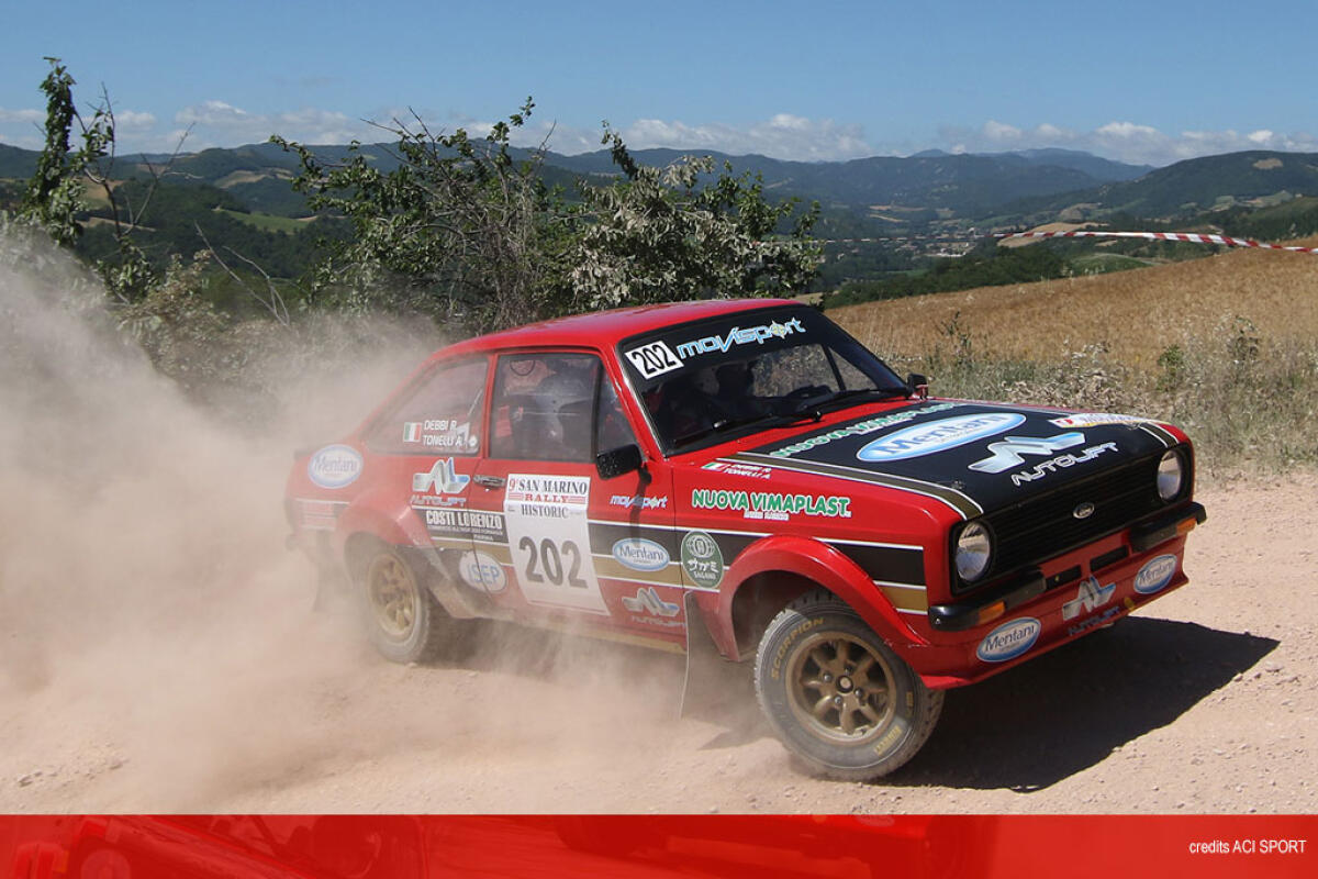 Colpo di reni di Tonelli al San Marino Historic - 