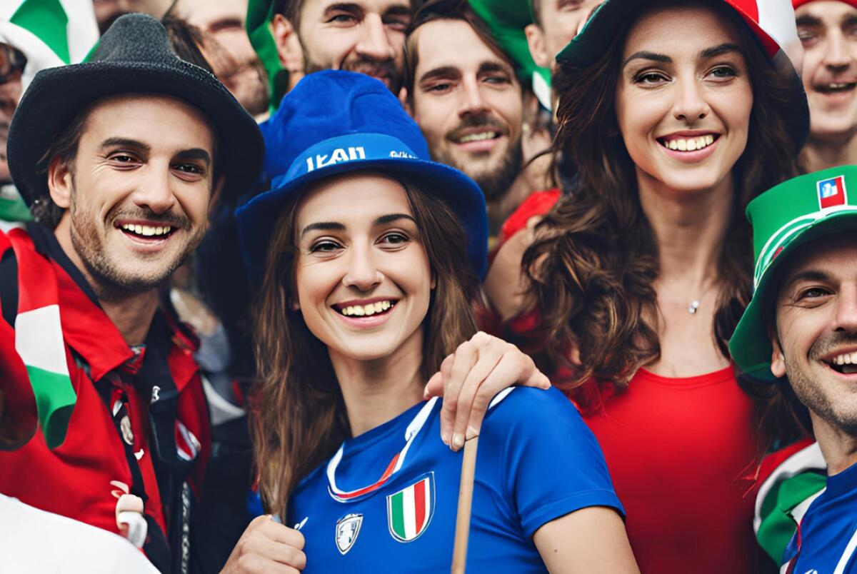 L'Italia va agli ottavi se... ecco tutte le ipotesi - Tifosi Italia, immagine AI lagoleada powered by Canva