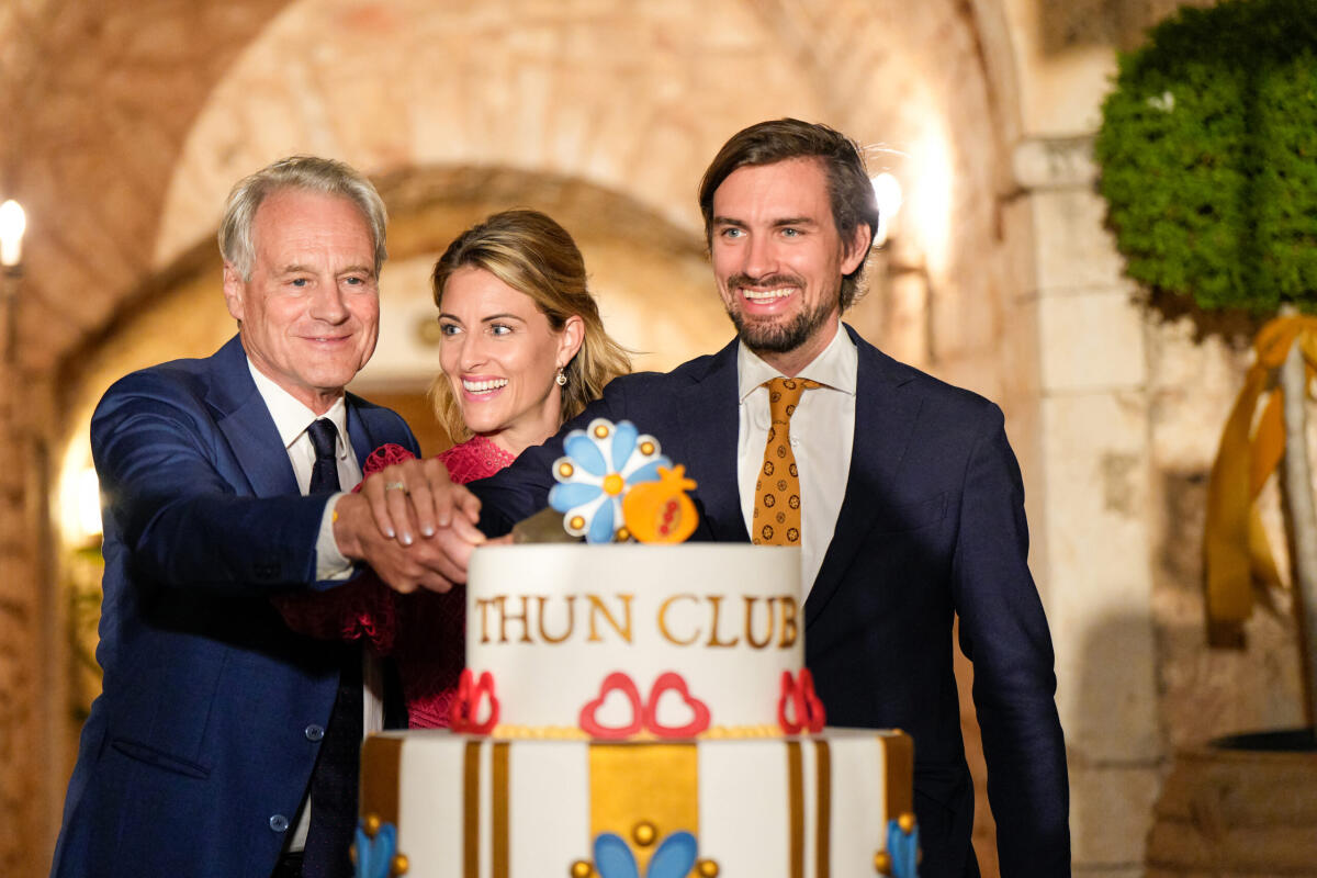 La passione che unisce. "THUN CLUB GARDEN PARTY" nella magia del Castello Marchione di Conversano - 01_Peter Thun, Ilona Thun e Simon Thun
