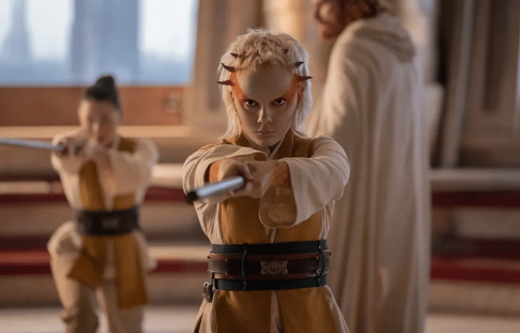 Jecki Lon si allena al Tempio di Coruscant