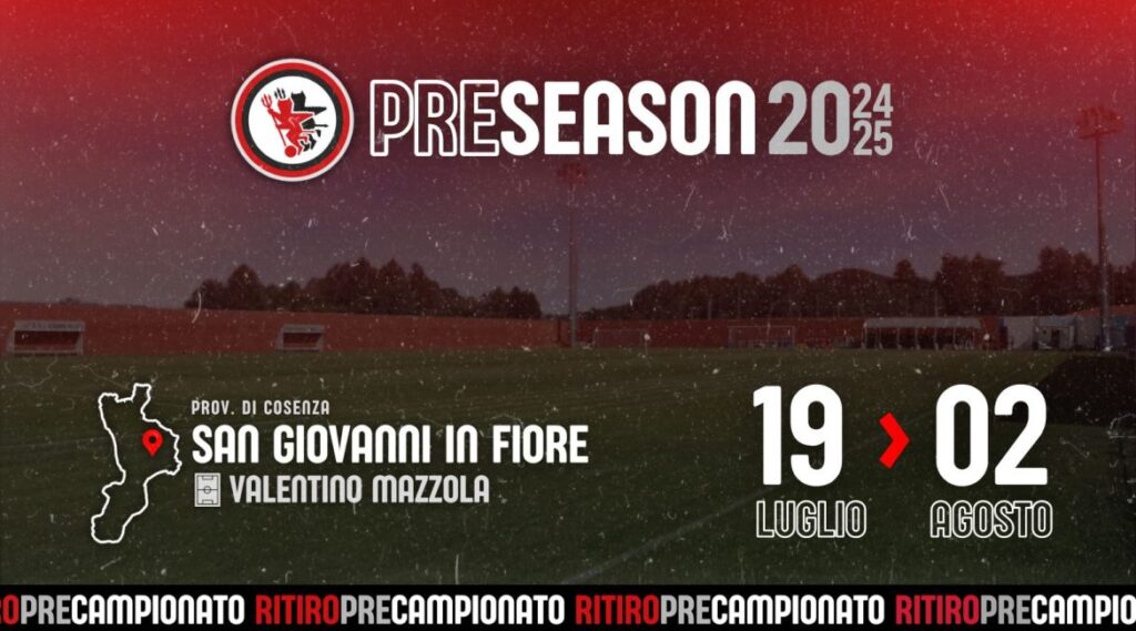 Immagine in evidenza: le tappe del ritiro in Calabria del Foggia - crediti foto: sito ufficiale Calcio Foggia 1920