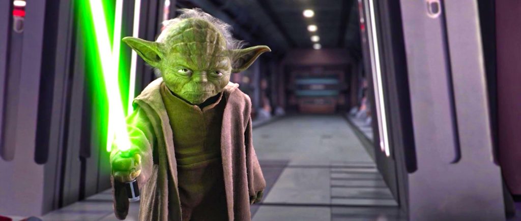Yoda si prepara allo scontro con Darth Sidious ne La Vendetta dei Sith