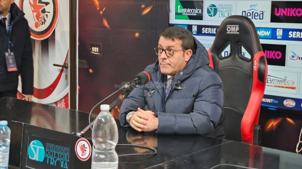 Immagine in evidenza: il patron del Calcio Foggia 1920, Nicola Canonico - crediti: foto di Mario Mescia/lagoleada.it (RIPRODUZIONE VIETATA)