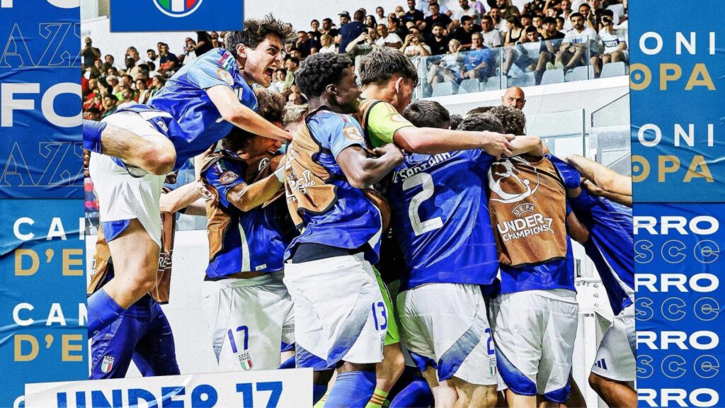 Immagine in evidenza: Italia U17 Campione d'Europa - crediti foto: pagina ufficiale Facebook Nazionale Italiana di Calcio