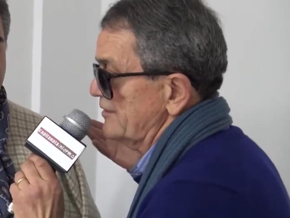 Addio Umberto Della Martora, giornalista foggiano. Il cordoglio del Foggia - Umberto della Martora, frame da video YouTube di Capitanata Informa - Umberto Mastromartino