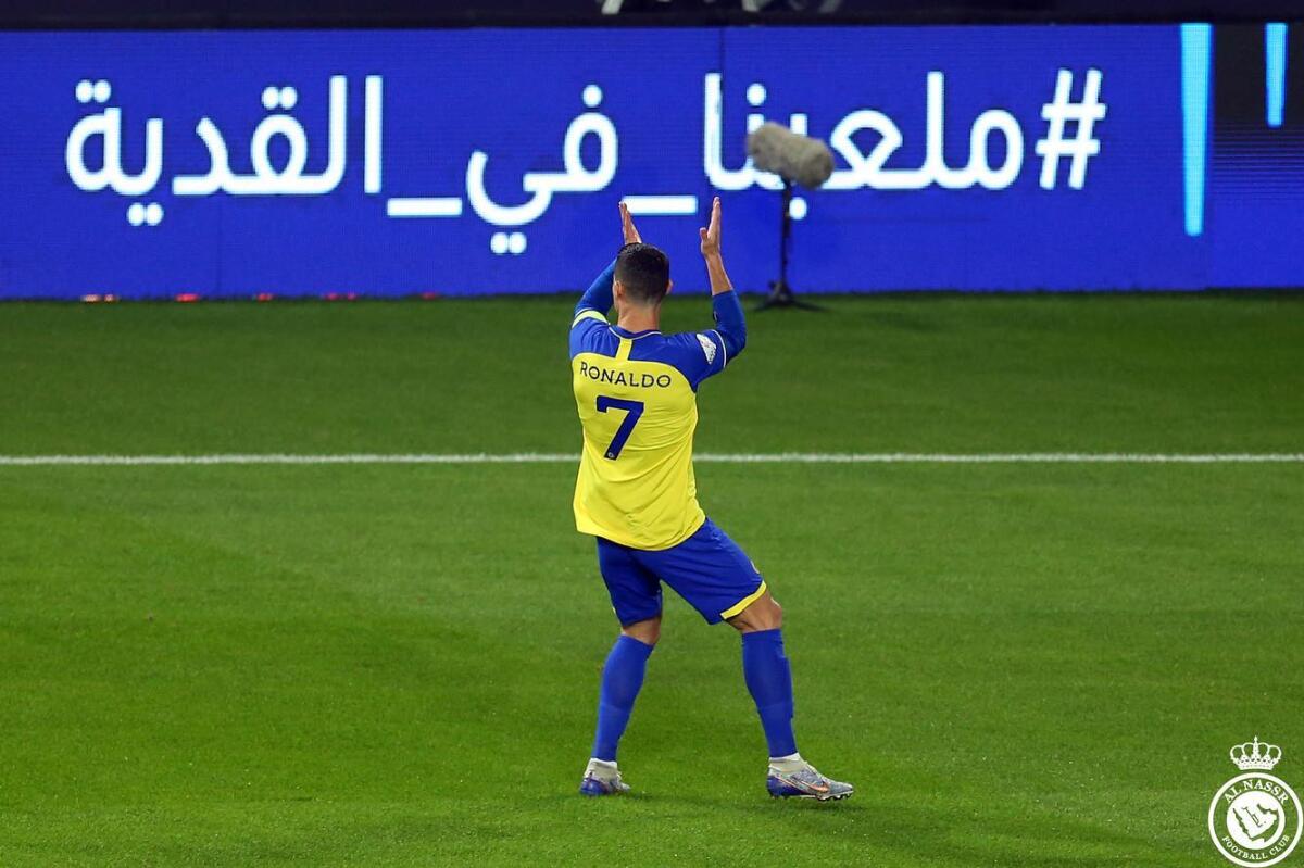 Portogallo-Francia: CR7 e Mbappe per la semifinale - Cristiano Ronaldo, crediti: نادي النصر السعودي - AlNassr Saudi Club