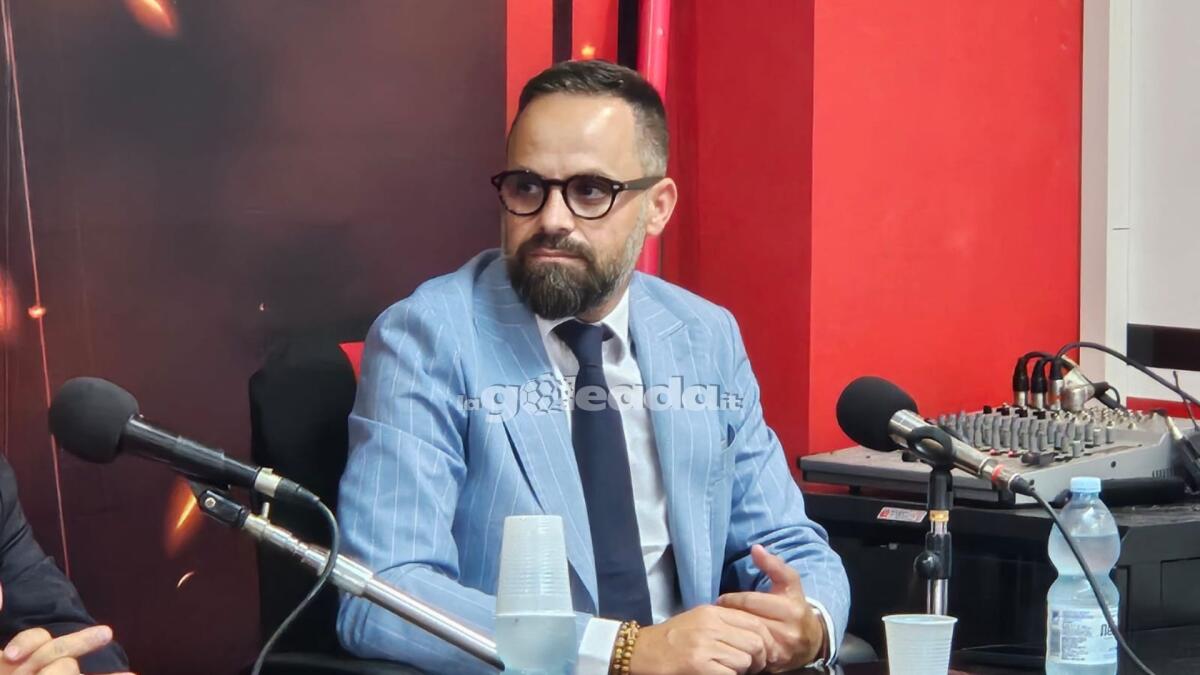 Calciomercato, si attende responso su Damiani: Foggia unica su Lescano? - Immagine in evidenza: uno scatto dalla conferenza di Canonico, Brambilla e Roma - crediti: foto di Mario Mescia per lagoleada.it (RIPRODUZIONE VIETATA)