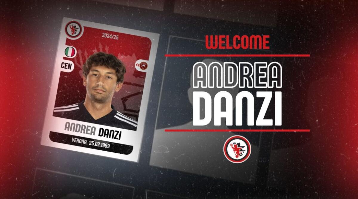Foggia, UFFICIALE: arriva Andrea Danzi - Andrea Danzi, foto Calcio Foggia 1920