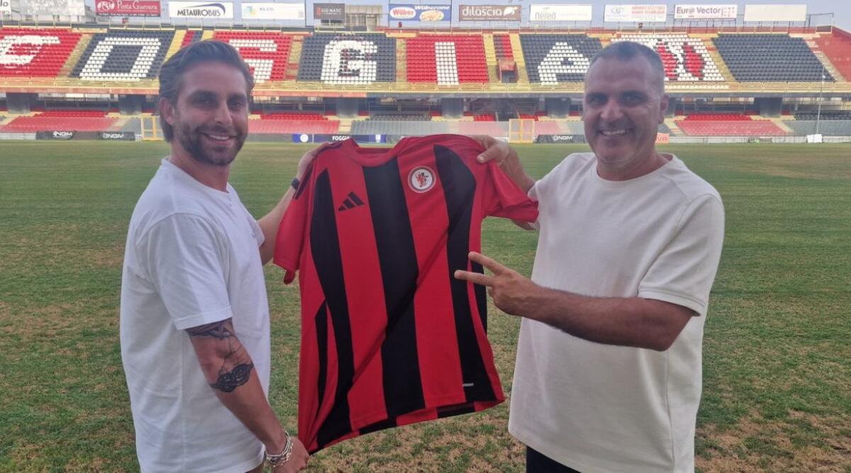 Il Foggia affida il settore giovanile ad Andrea Carrozza, ecco chi è - Immagine in evidenza: il vicepresidente del Foggia Emanuele Canonico ed il Responsabile del Settore Giovanile Andrea Carrozza - crediti foto: sito ufficiale Calcio Foggia 1920